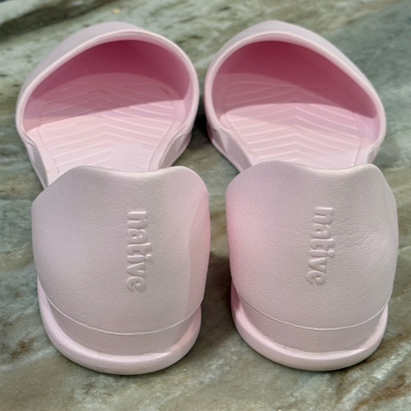 Women’s NATIVE Audrey light pink flats- Size 10 - Picture 6 of 8